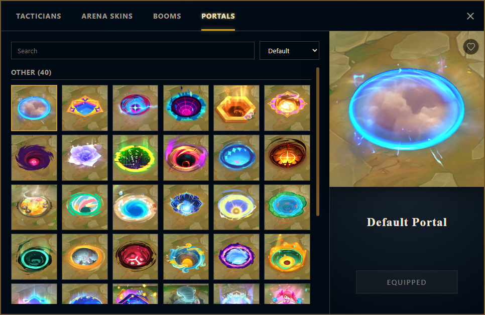 TFT Portals
